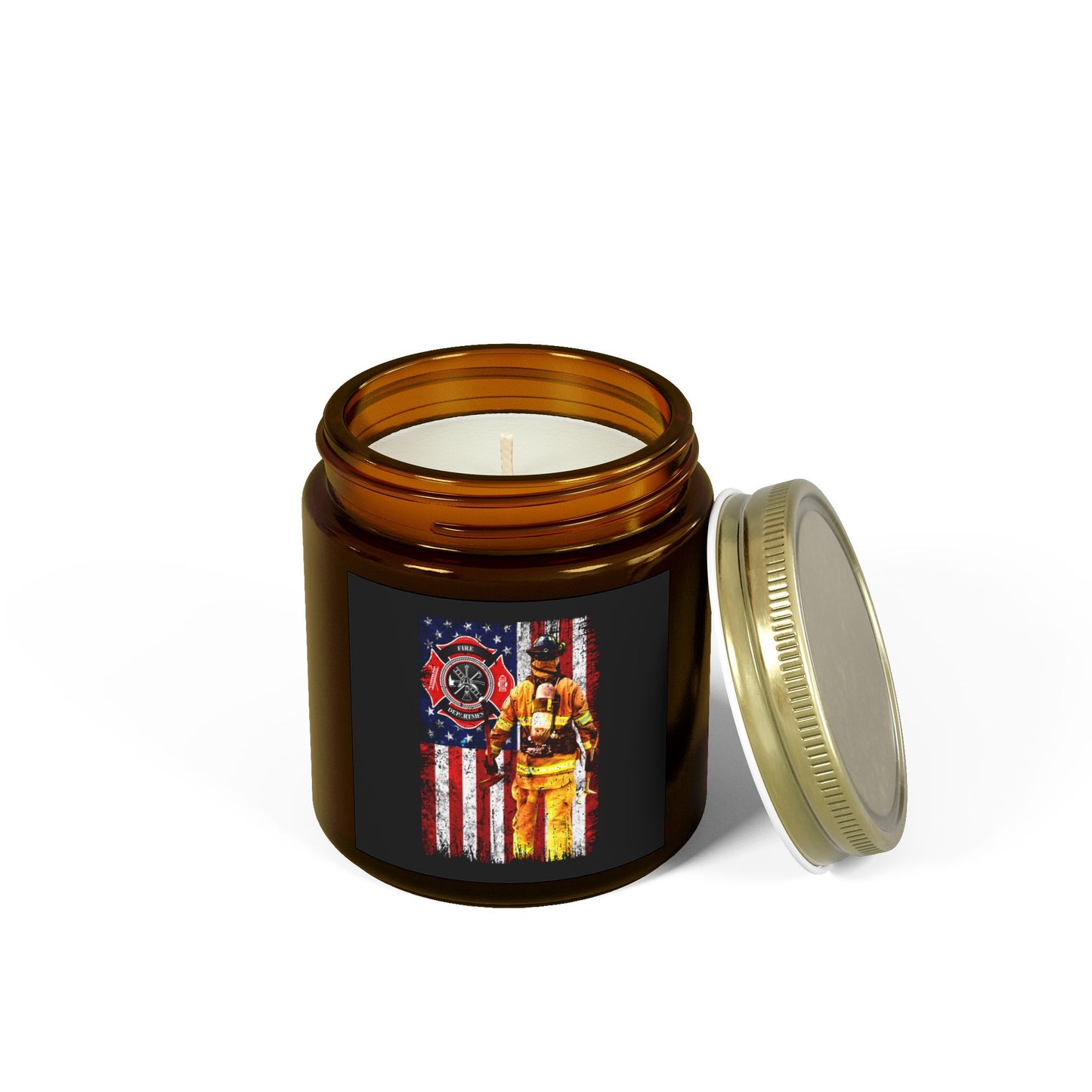 Fire Fighter Scented Candle