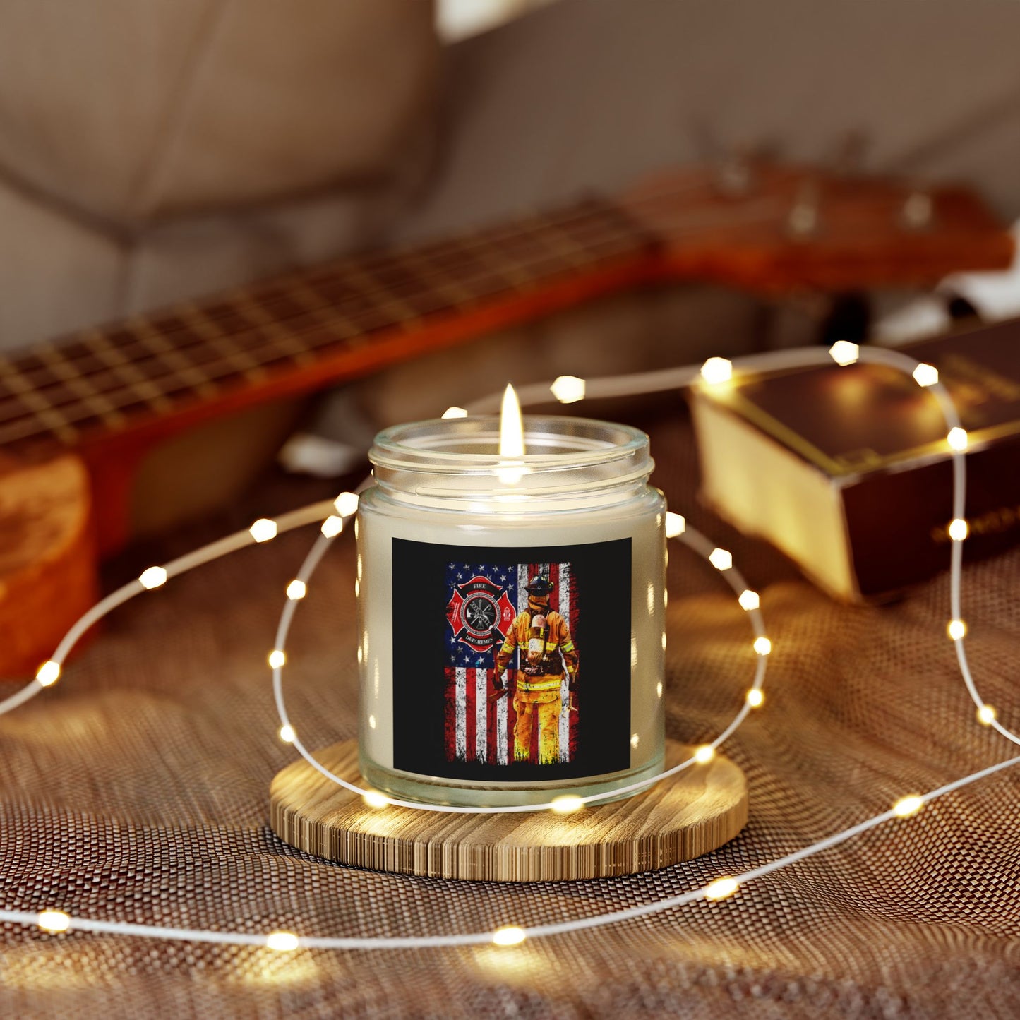 Fire Fighter Scented Candle