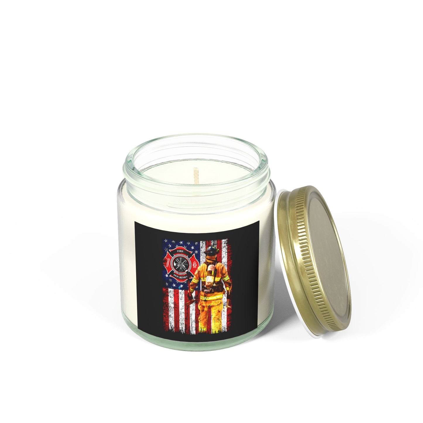 Fire Fighter Scented Candle