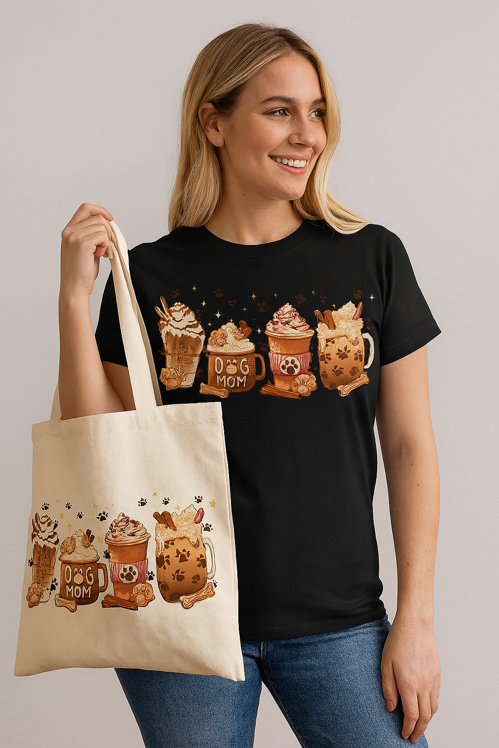 Dog Mom Graphic TEE