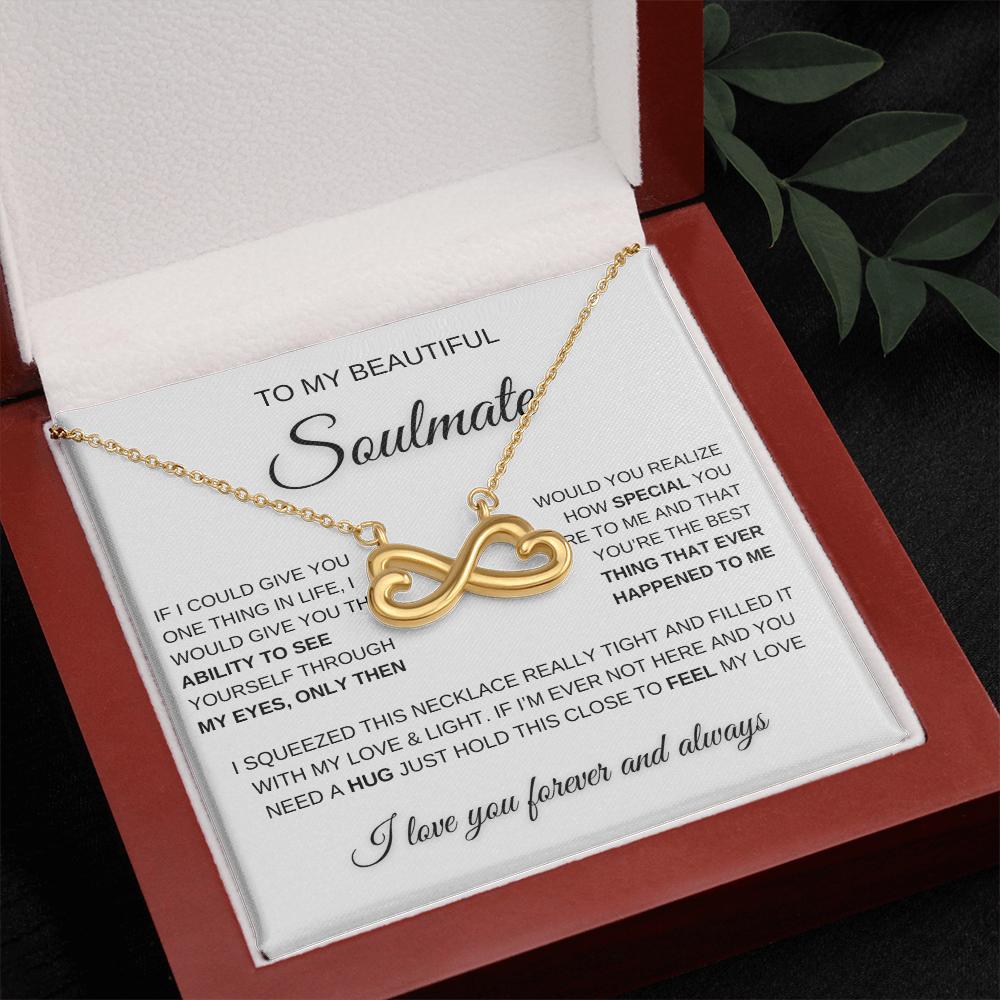 To My Beautiful Soulmate - Endless Love Necklace