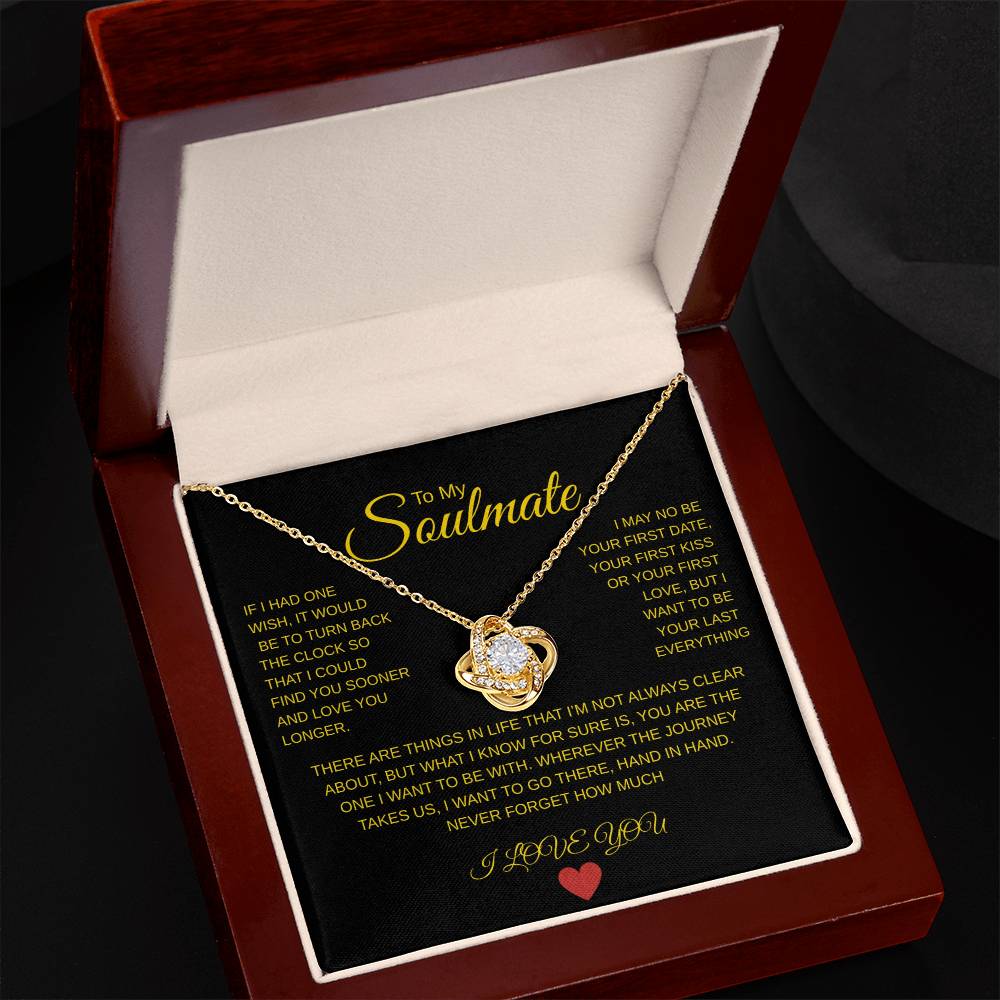 Soulmate Love Knot Necklace