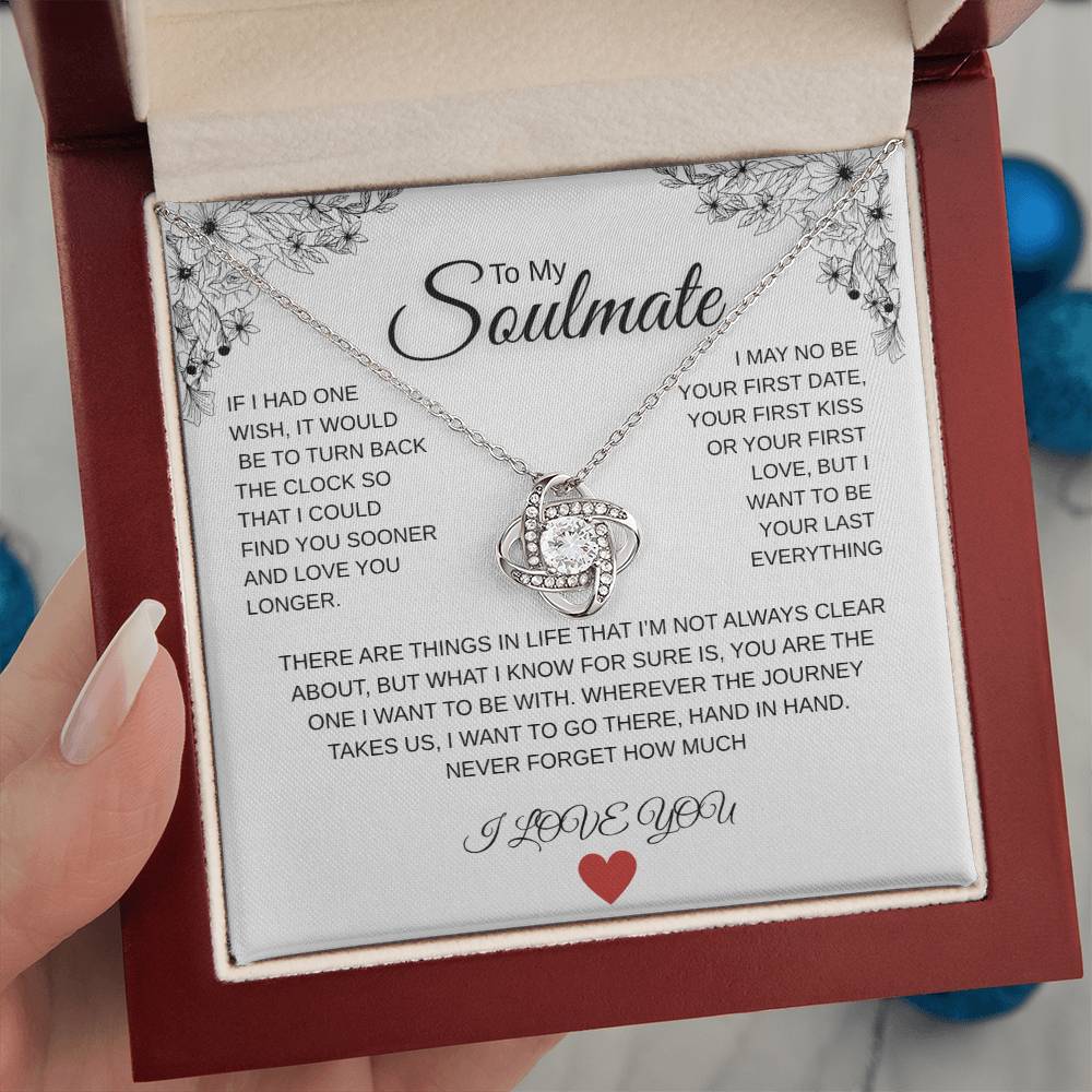 Soulmate Love knot Necklace